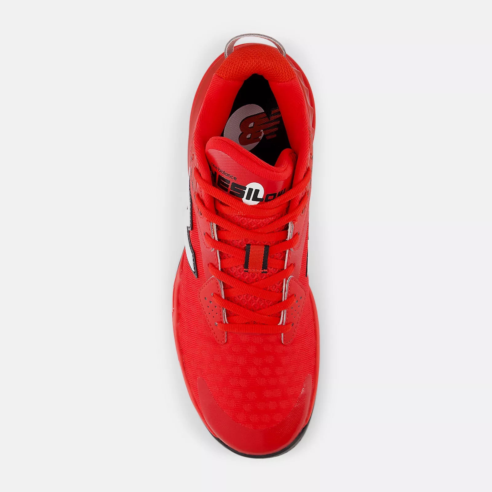True Red With White