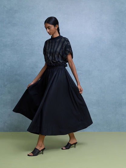 Black Textured