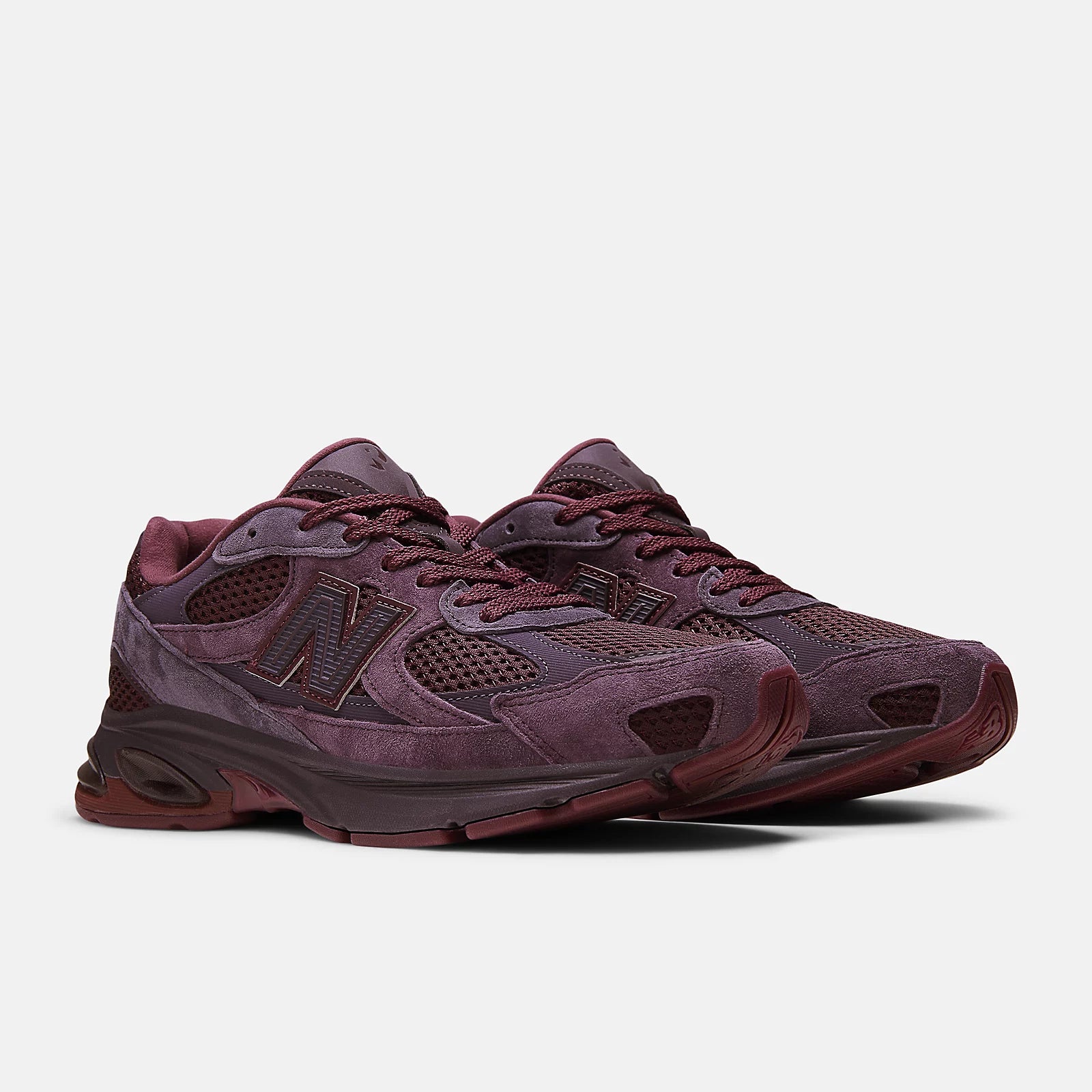 Plum Brown With Nb Burgundy