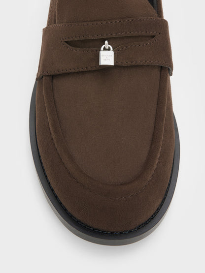 Dark Brown Textured