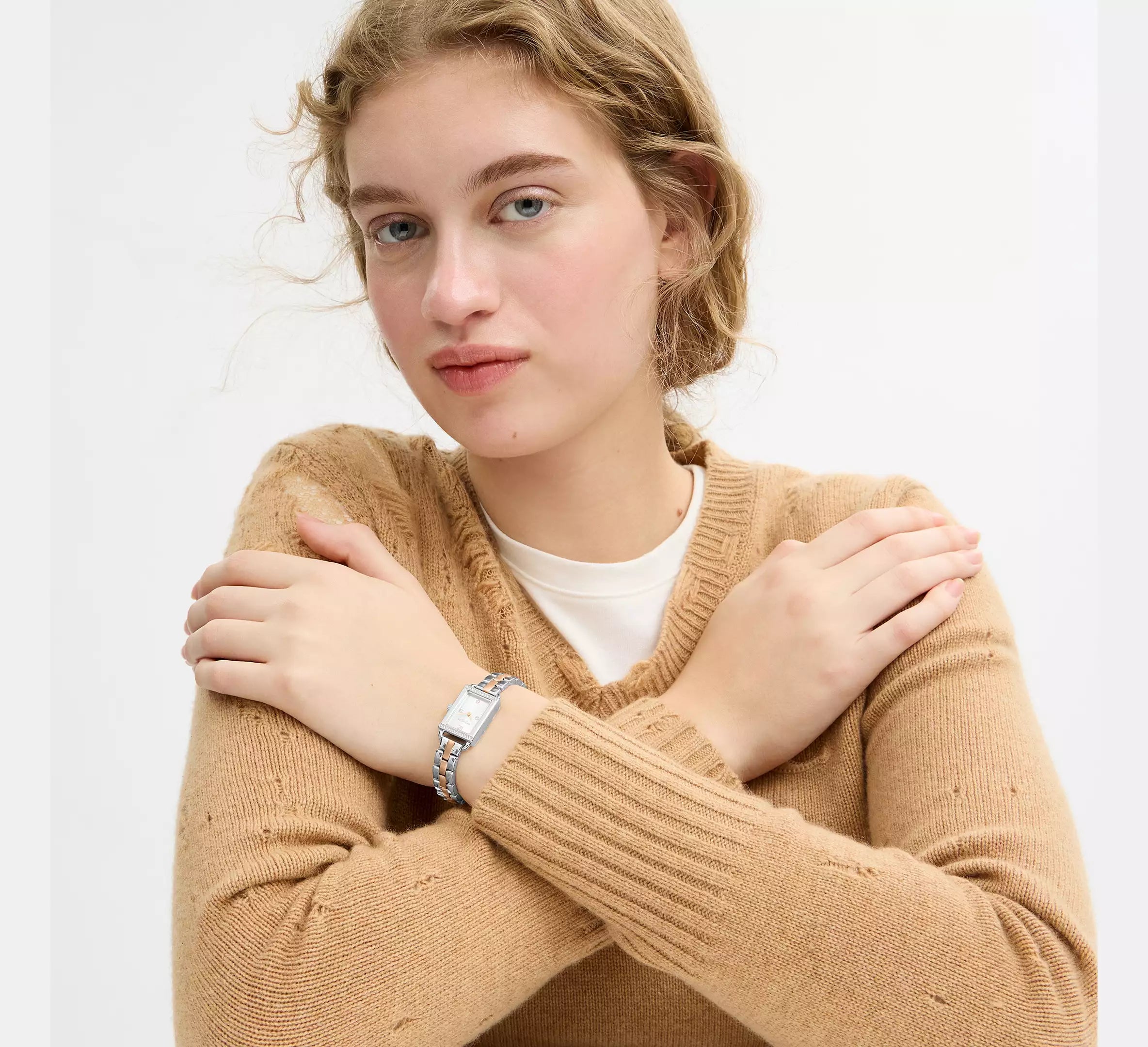 Stainless Steel/Rose Gold