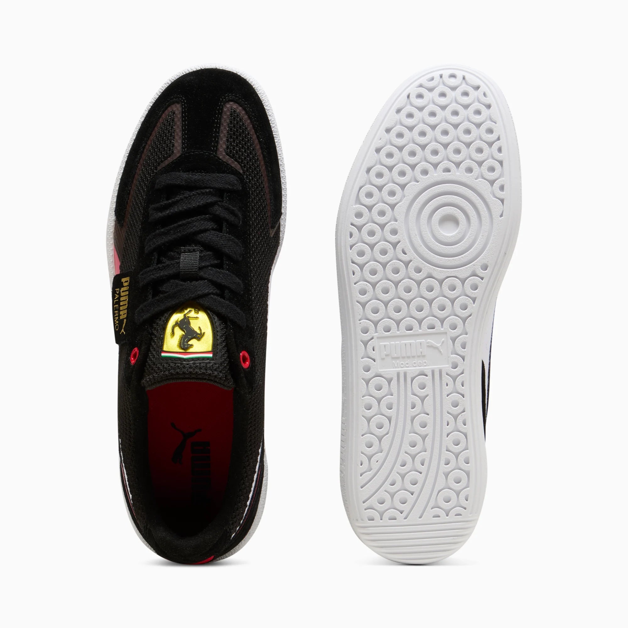 PUMA Black-PUMA White-Rosso Corsa