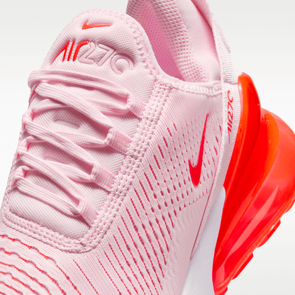 Pink Foam/White/Bright Crimson
