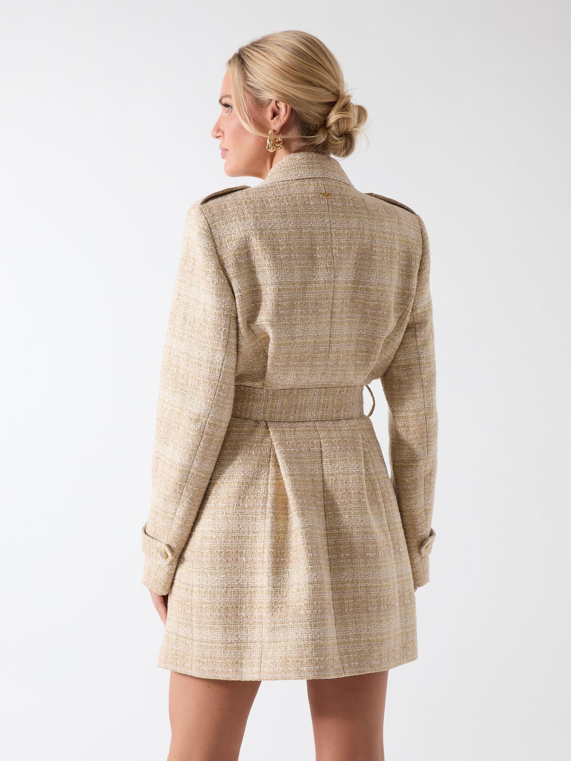 Velvet Taupe Lux Tweed