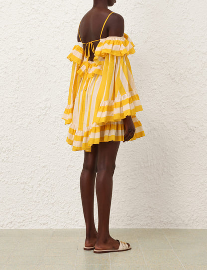 Yellow Cream Stripe