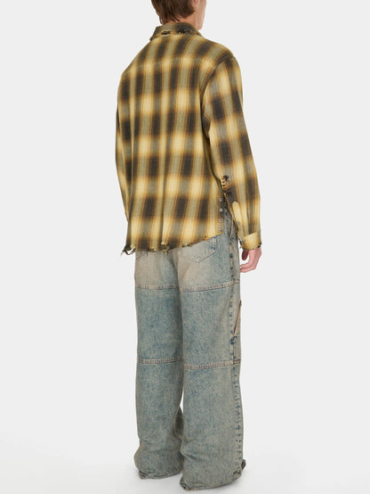 Gusa Beige Plaid