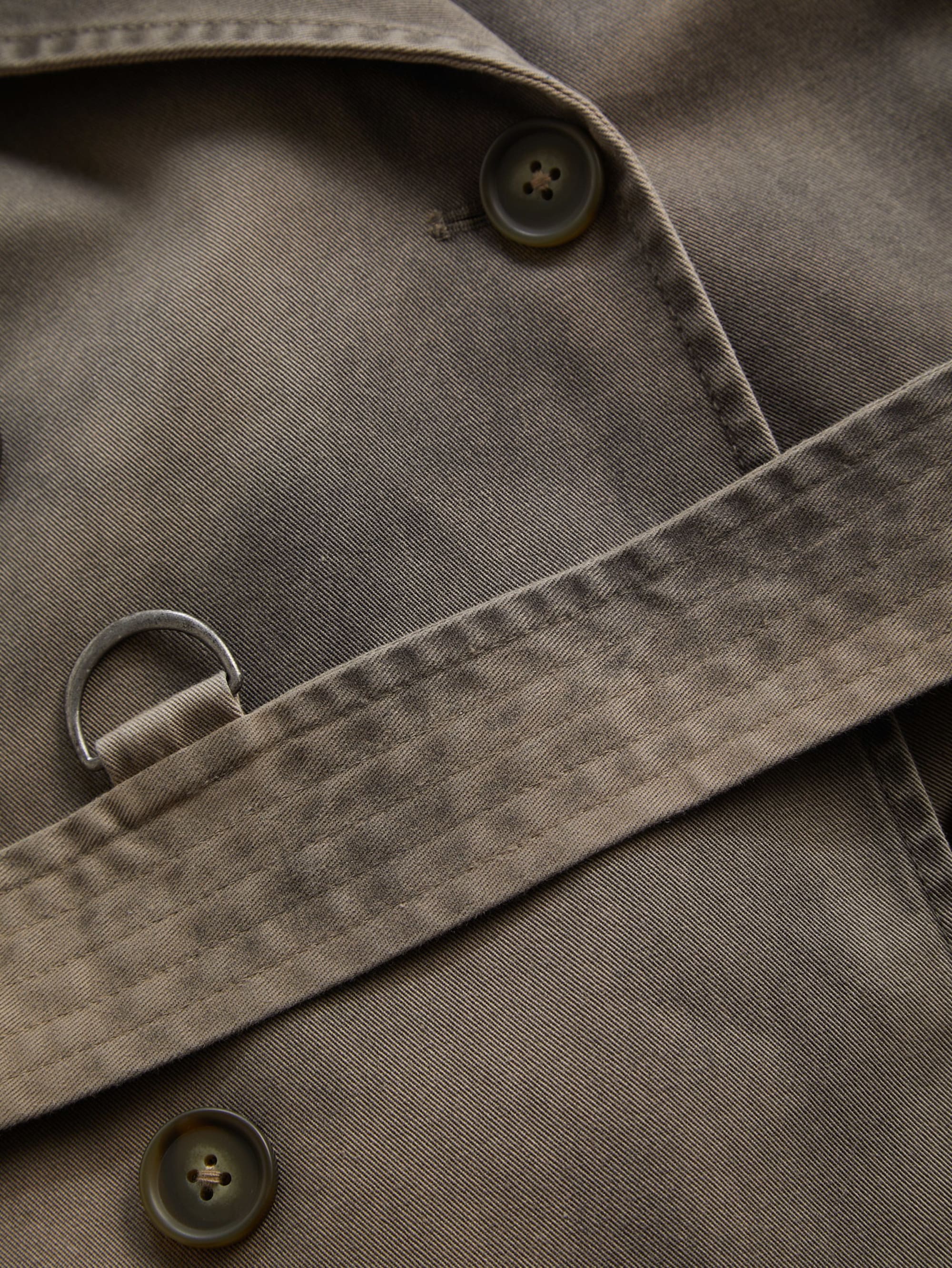Gusa Washed Brown Trench