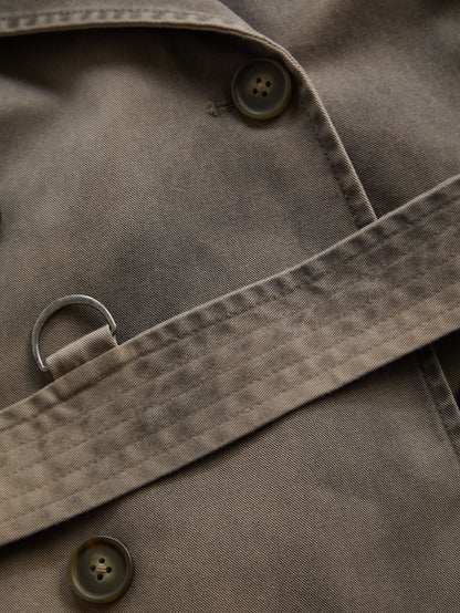 Gusa Washed Brown Trench