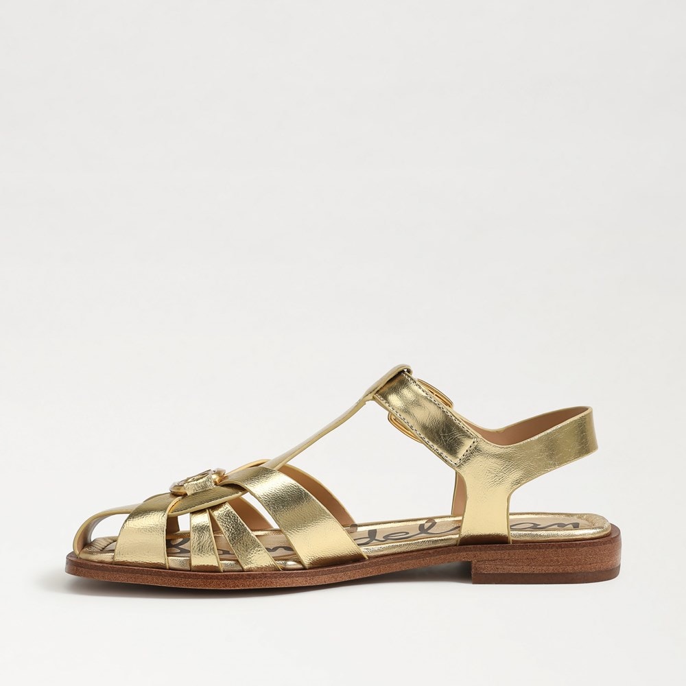 Amber Gold Leather