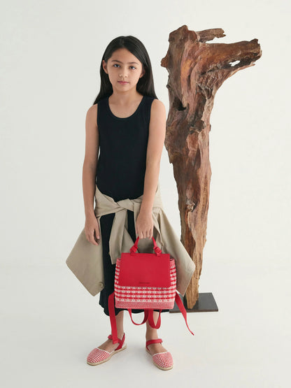 Gingham Red