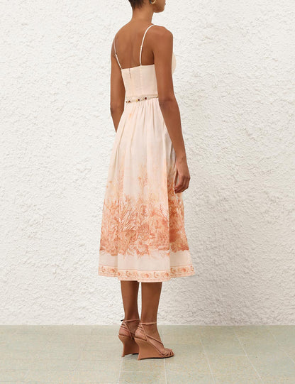 Coral Toile