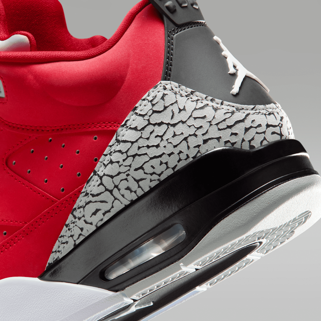 Fire Red/Grey Mist/White/Black 4