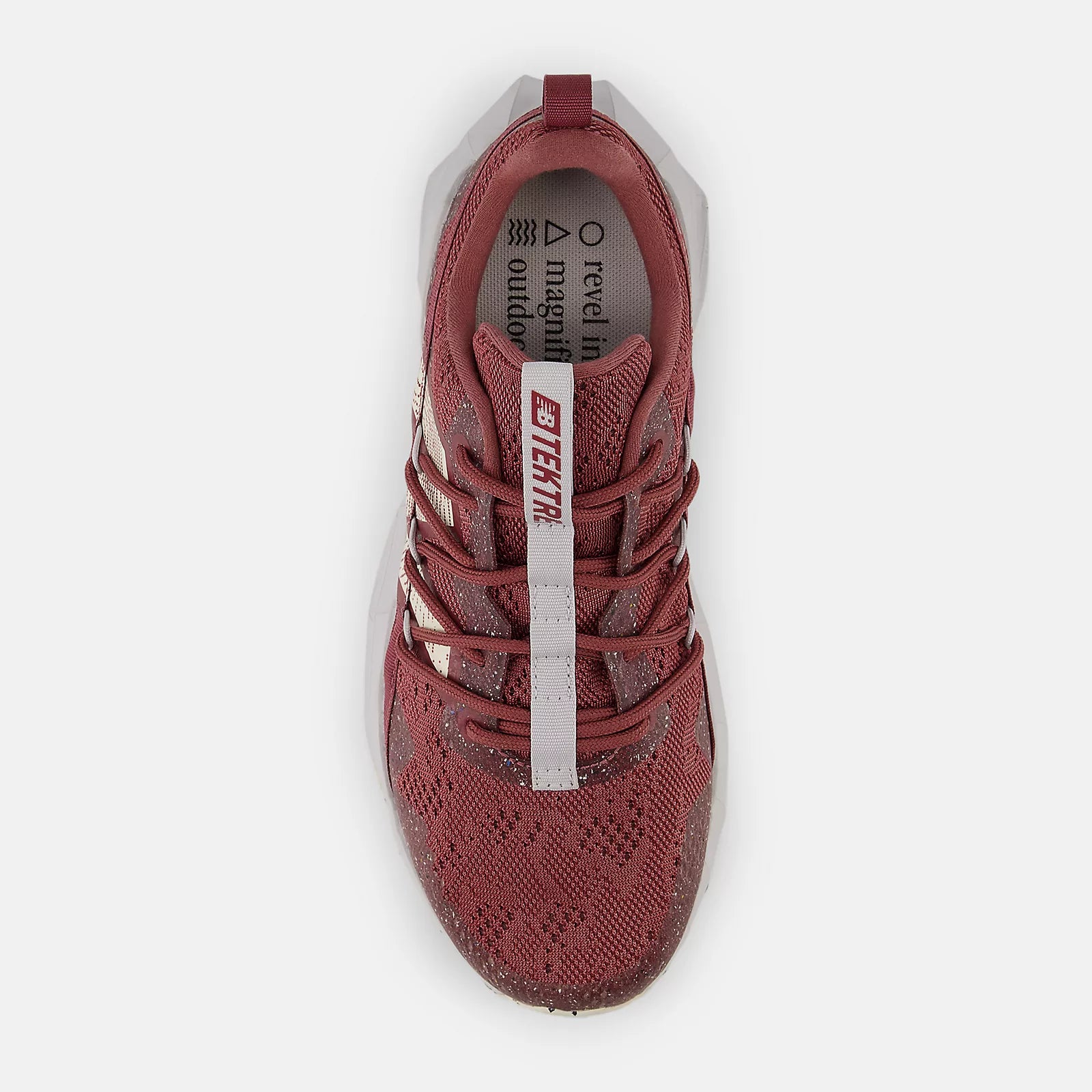 Washed Burgundy With Monarch Burgundy And Pearl Grey