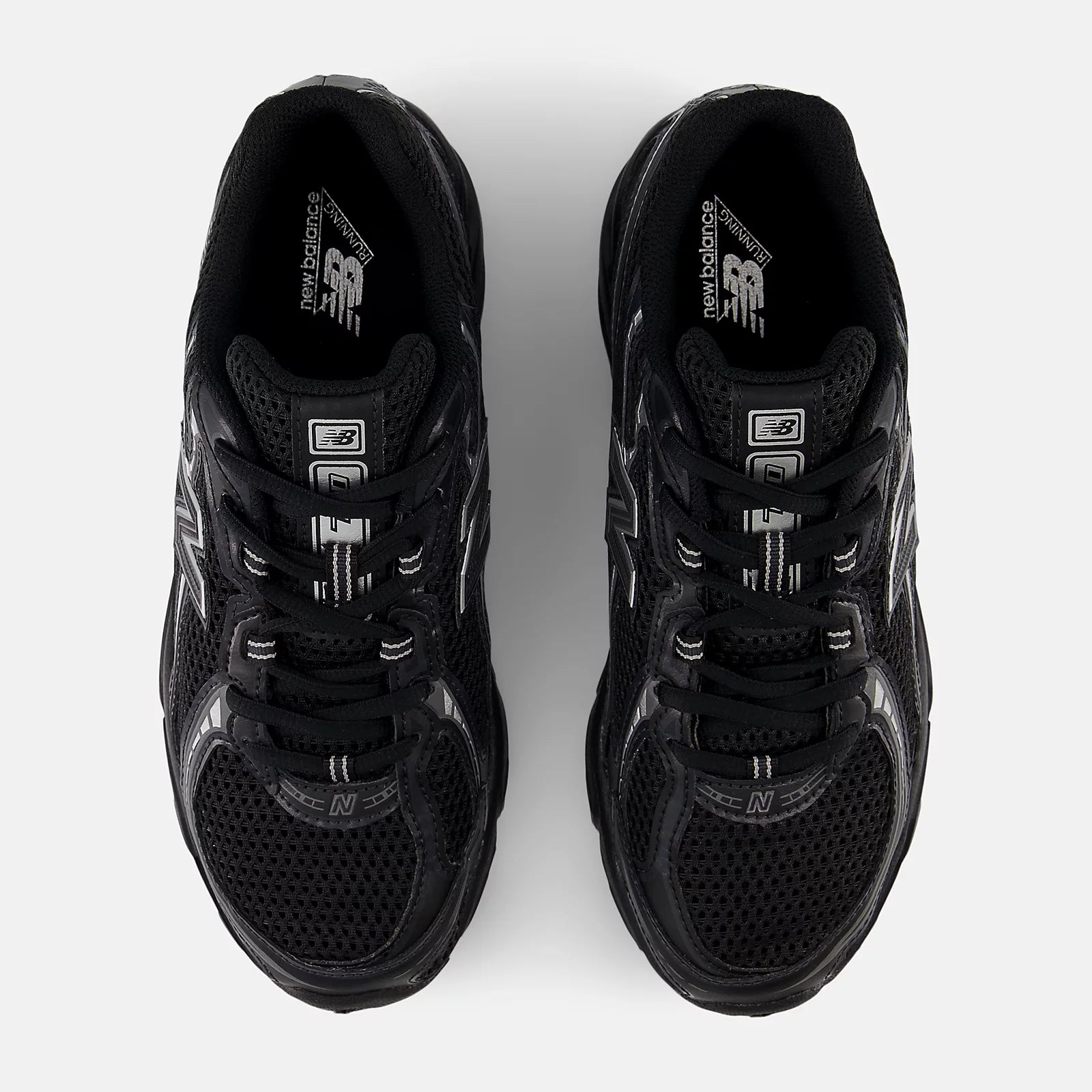 Black With Silver Metallic