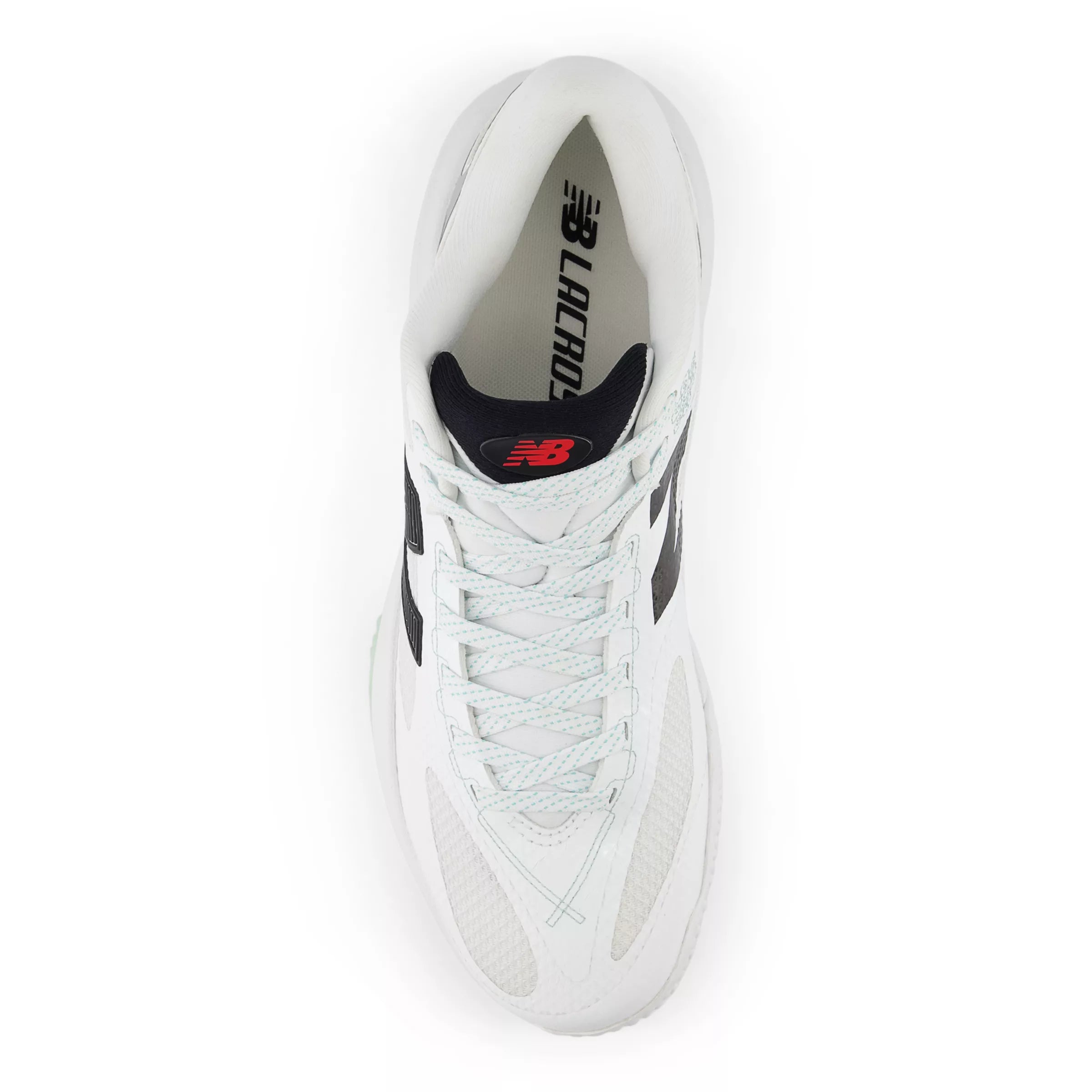 Nb White With Black And Silver Metallic