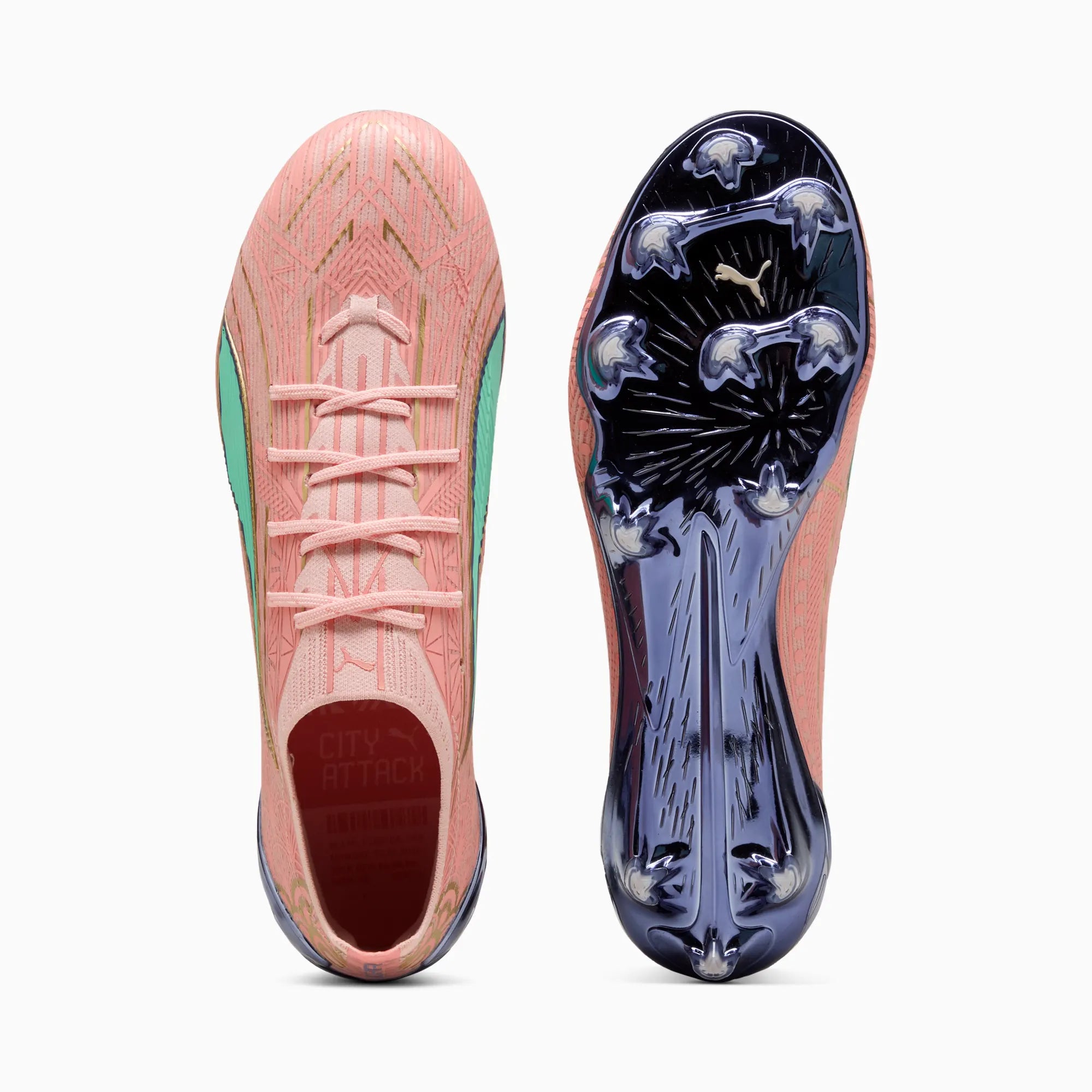Rose Dust-Electric Peppermint-PUMA Gold-Blue Crystal