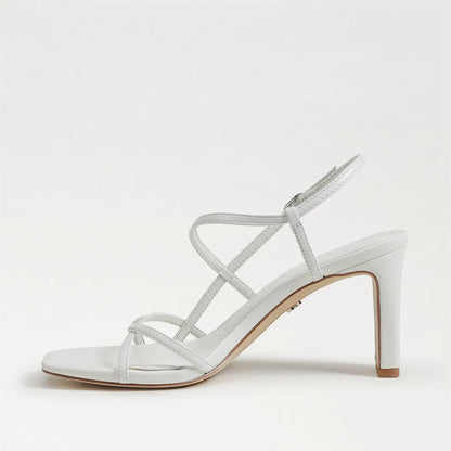 Bright White Leather