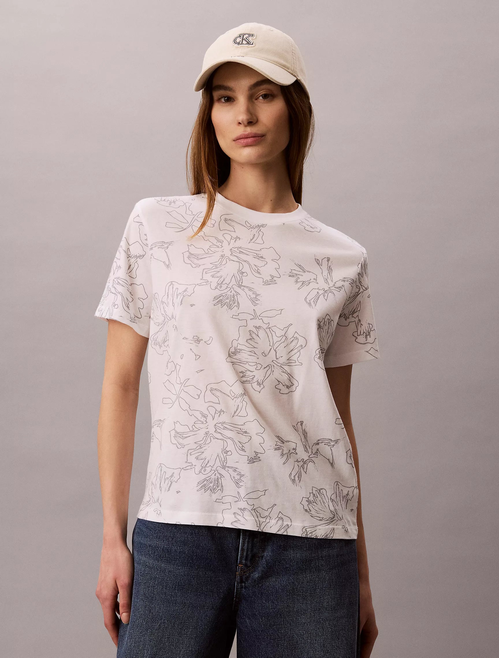 Bright White Aop