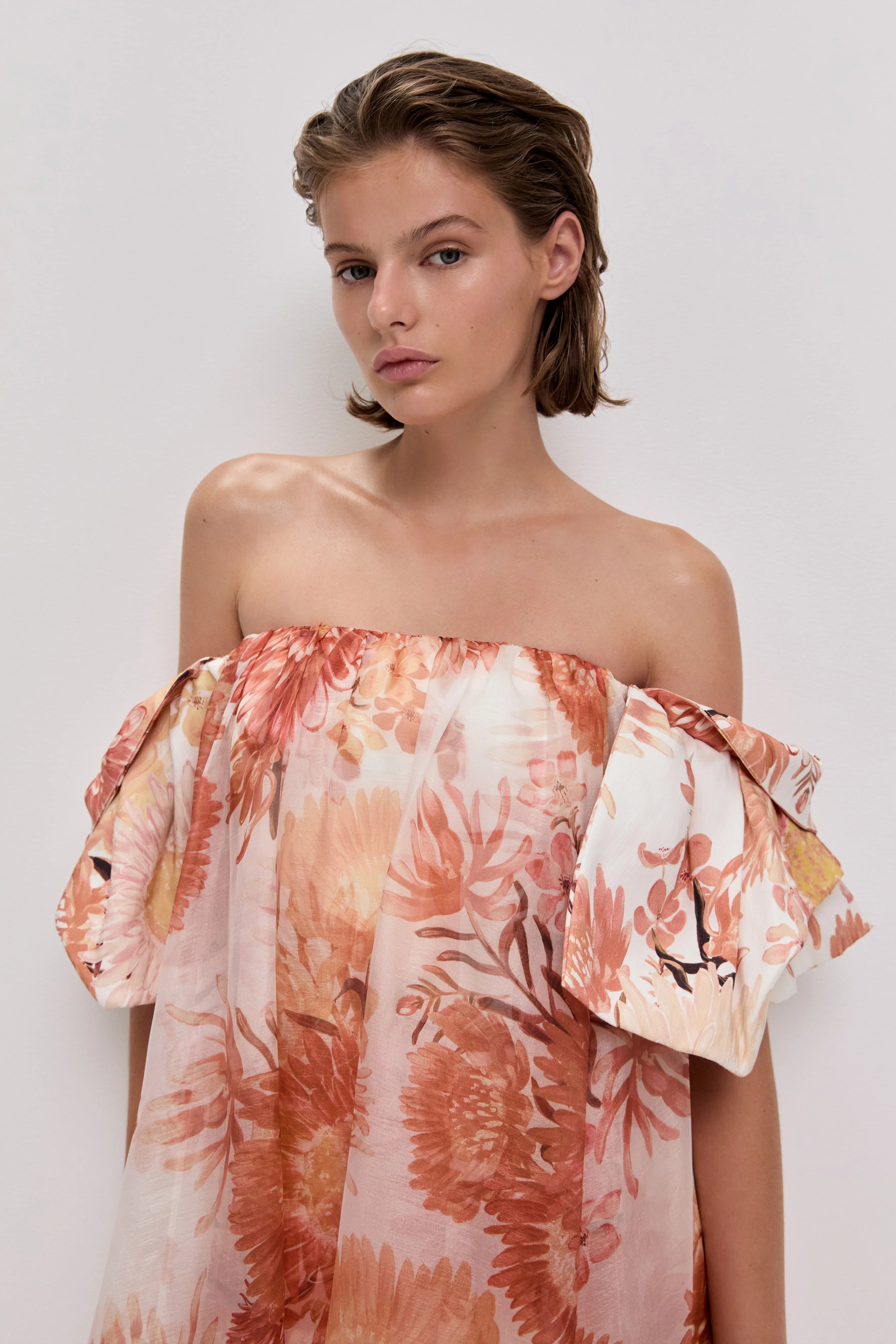RUST NATIVE FLORAL