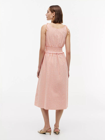 Orange Gingham