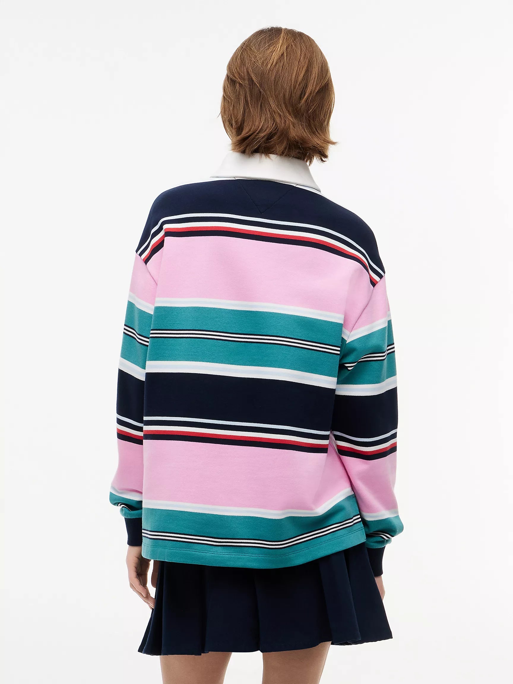 Pink Daisy / Multi Stripe