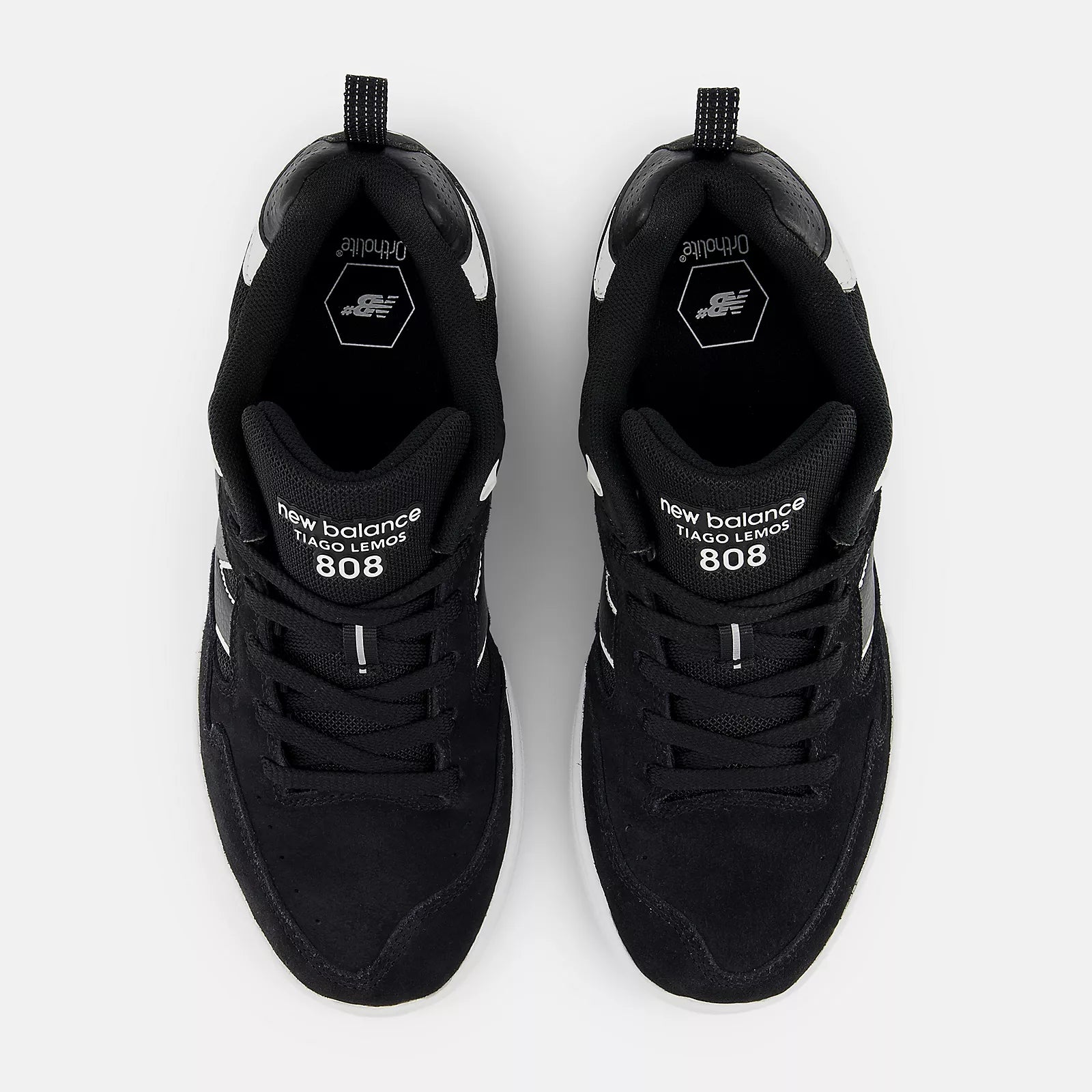 Black With White