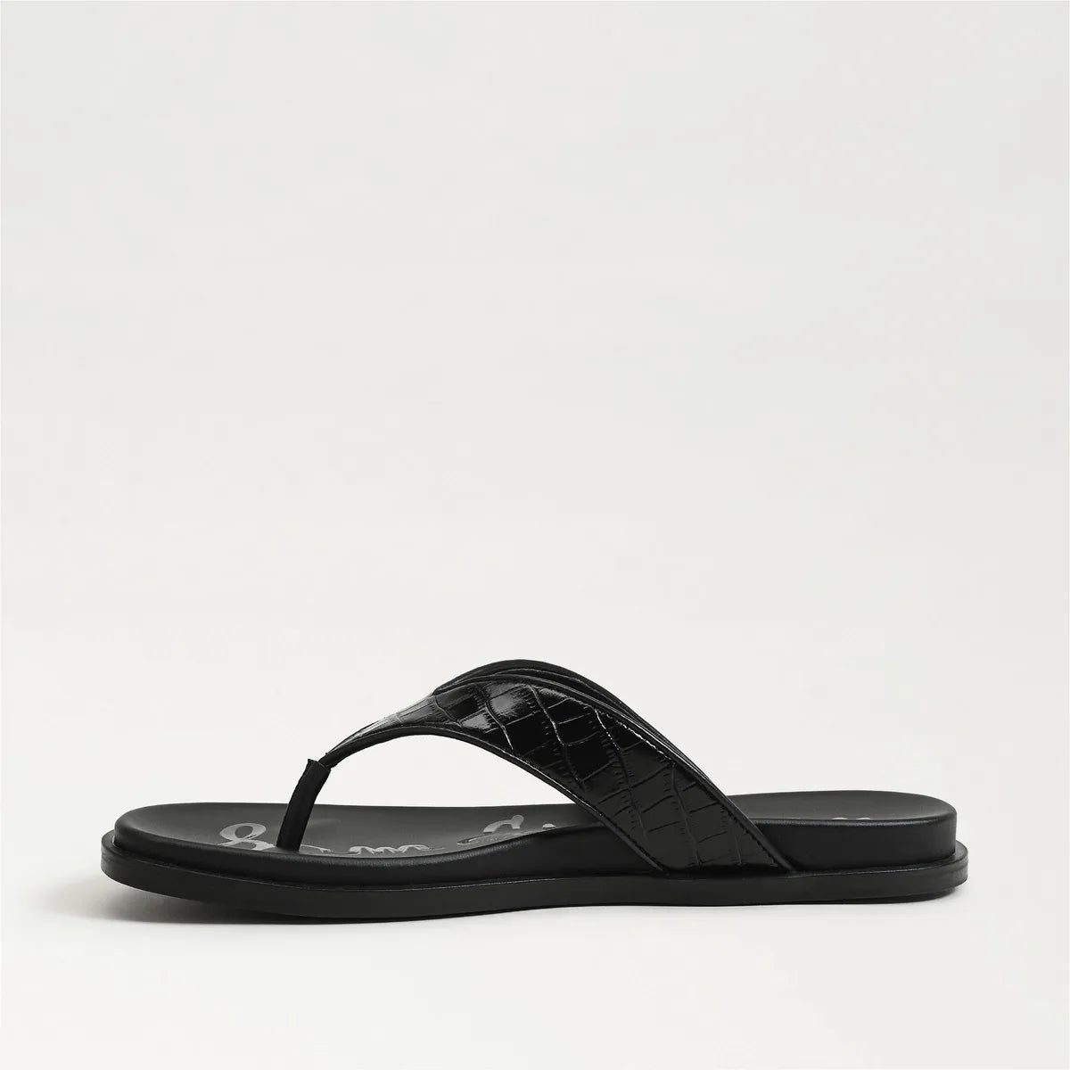 Black Croco Leather