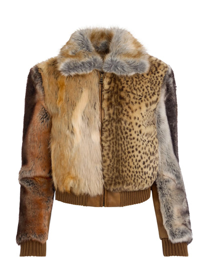 Gusa Mixed Animal Print