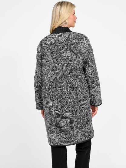 Floral Paisley Jacq Blk C