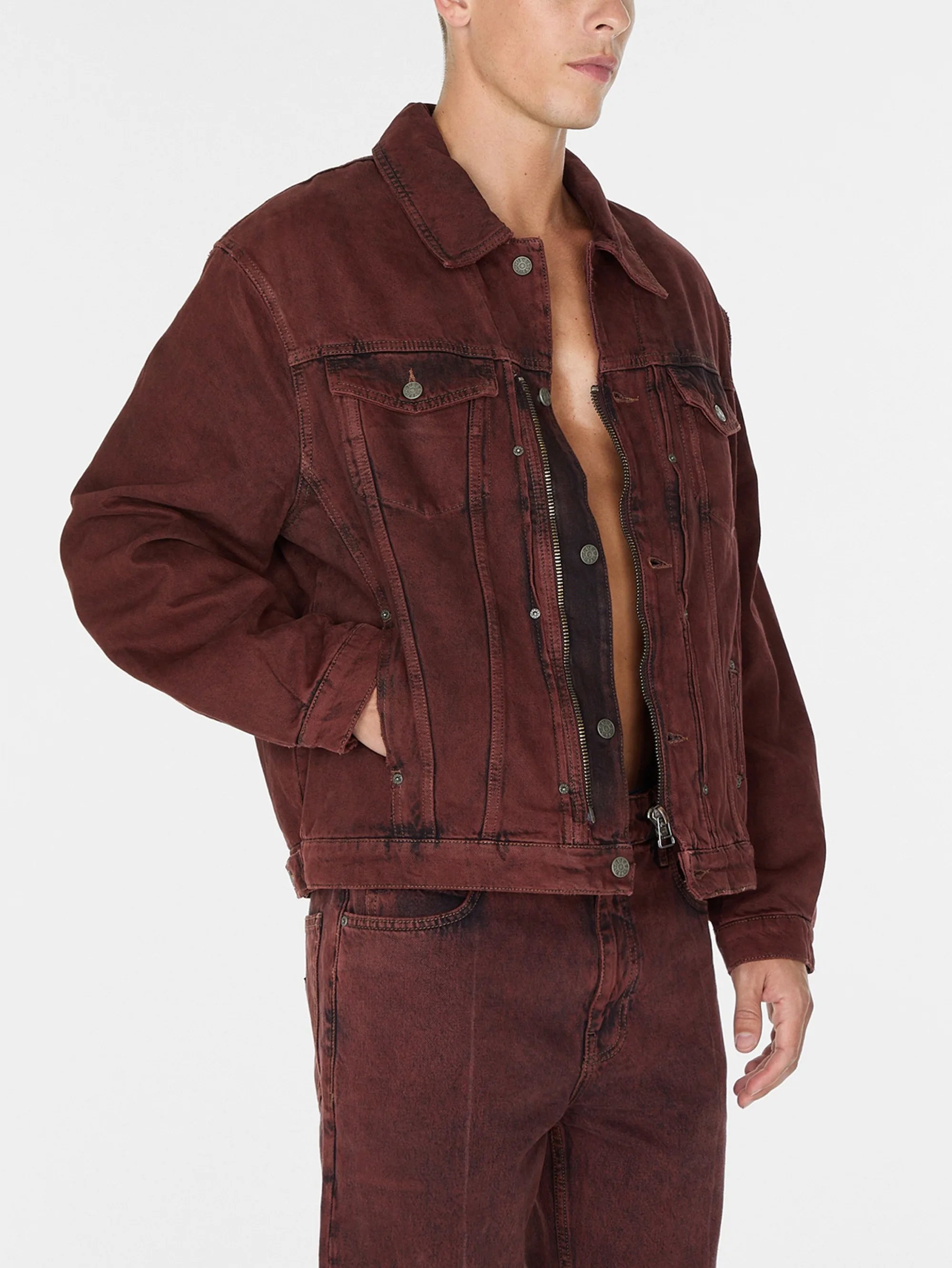 Gusa Overdyed Rose Wash
