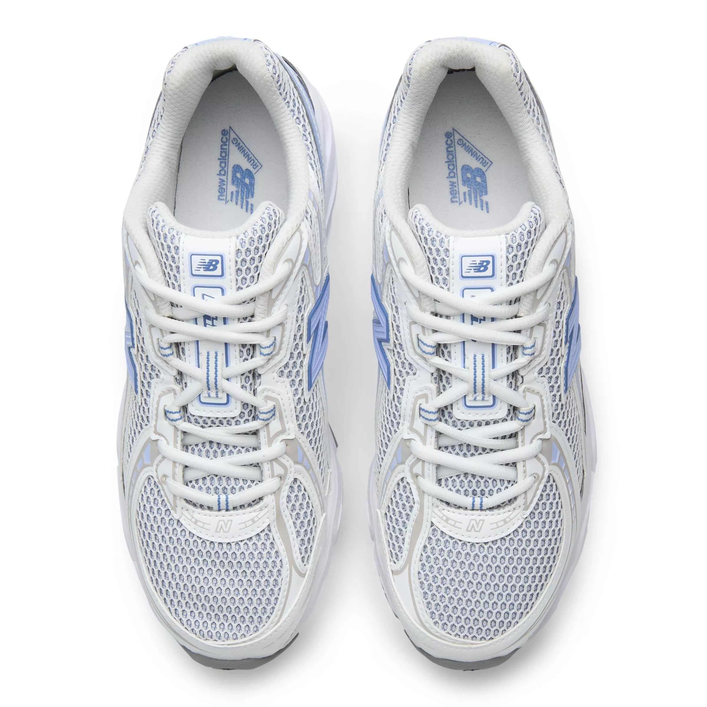 Fairweather Blue With White