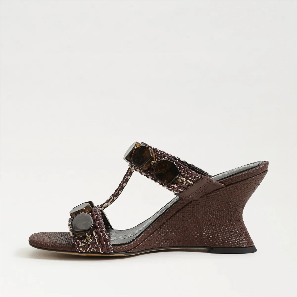 Mocha Multi Faux Raffia