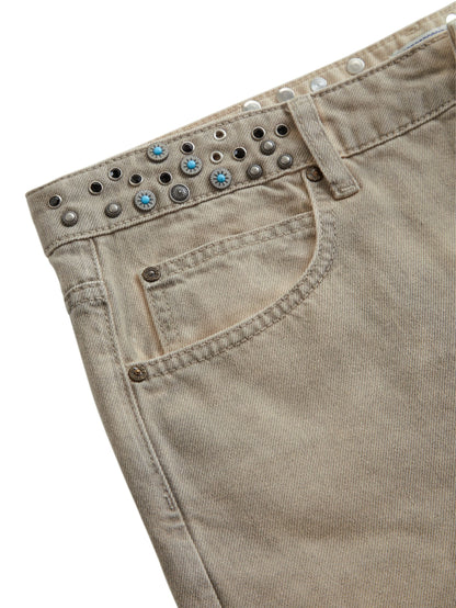 Gusa Distressed Tan Wash