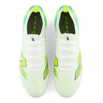 White With Alkaline Green