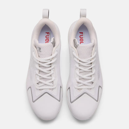White With Silver