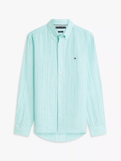 Arctic Aqua/White Stripe