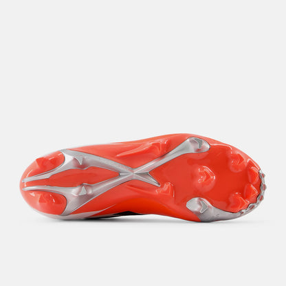 Urgent Red With White And Black