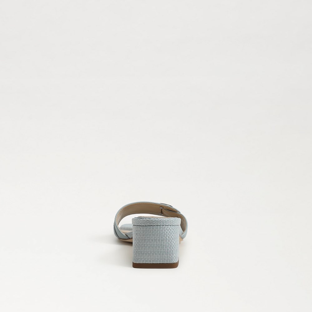 Robin Egg Blue Leather