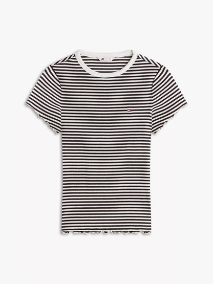 Black / Ecru Stripe