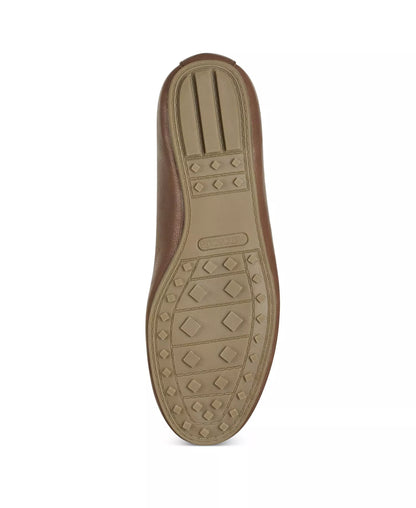 Dark Tan Faux Leather