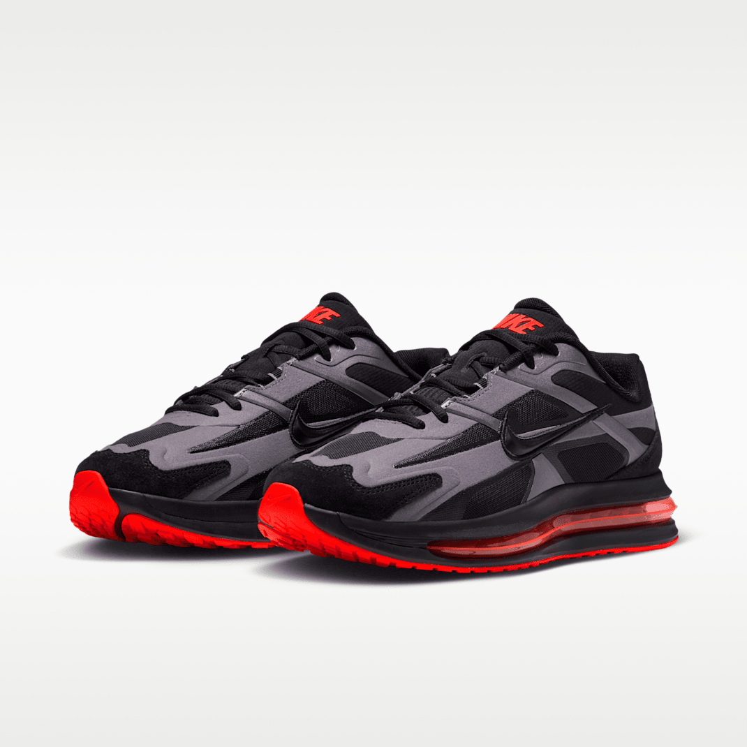Black/Metallic Dark Grey/Bright Crimson/Black 2