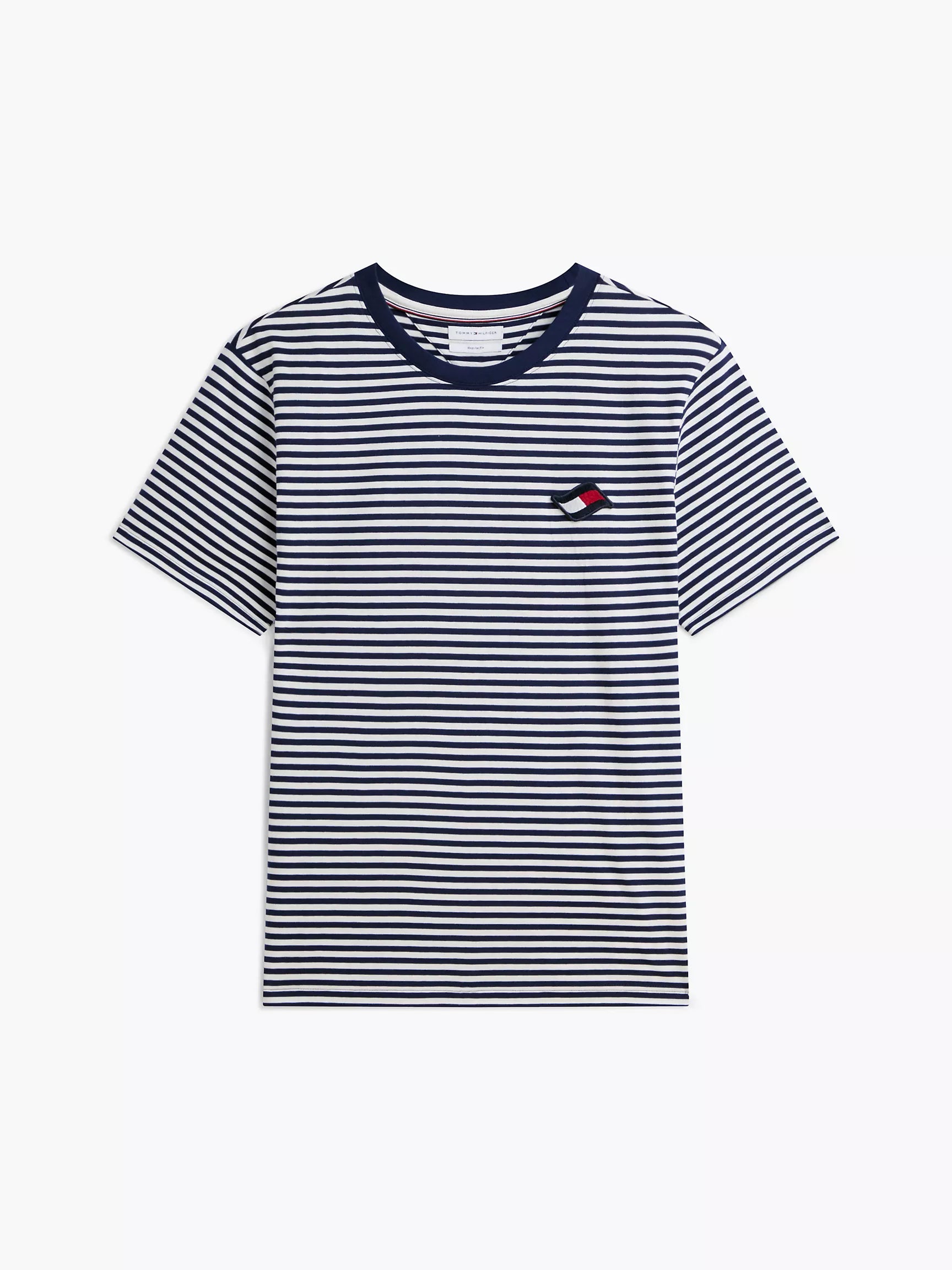 Carbon Navy/Ivory Petal Stripe