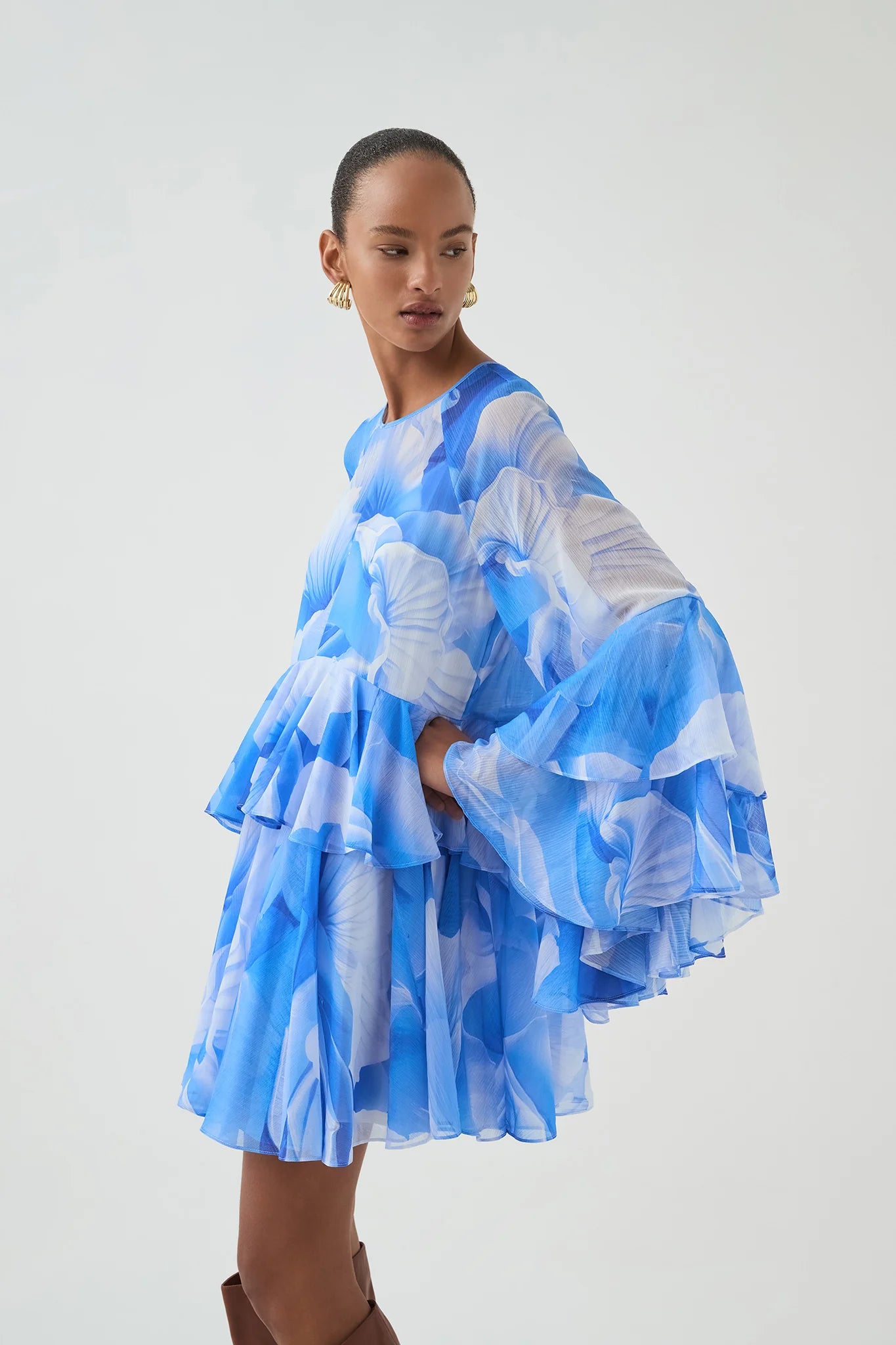 PRISMATIC FLORAL BLUE