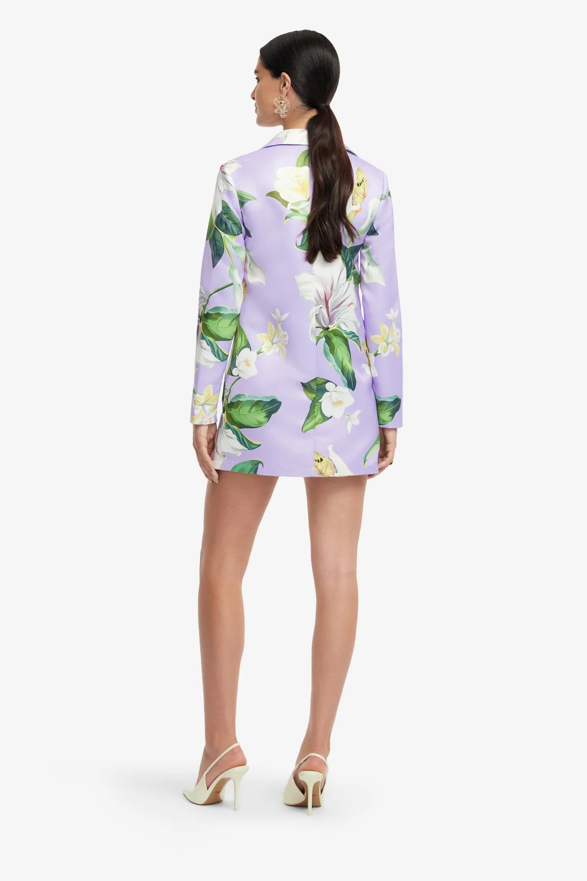 Lily Blossom Print in Lilac