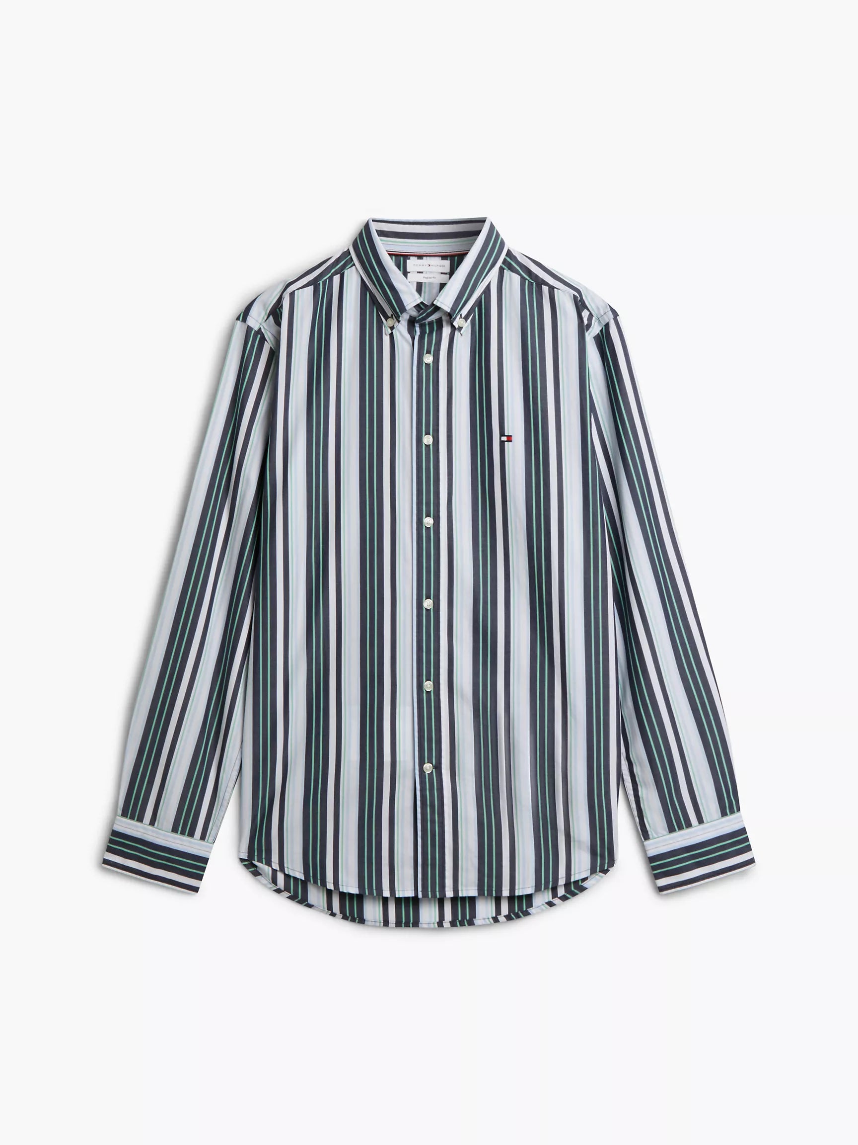 Cut Grass/Blue Stripe