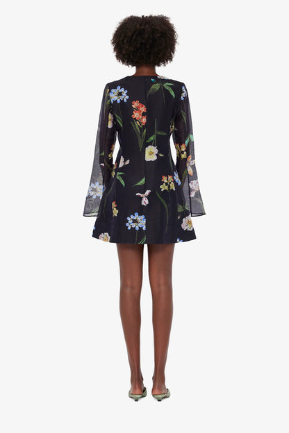 Botanical Print in Ebony