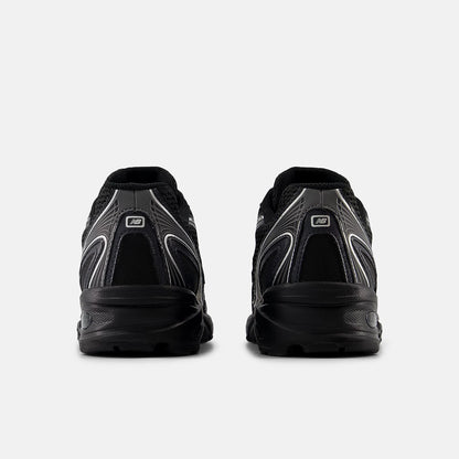 Black With Silver Metallic