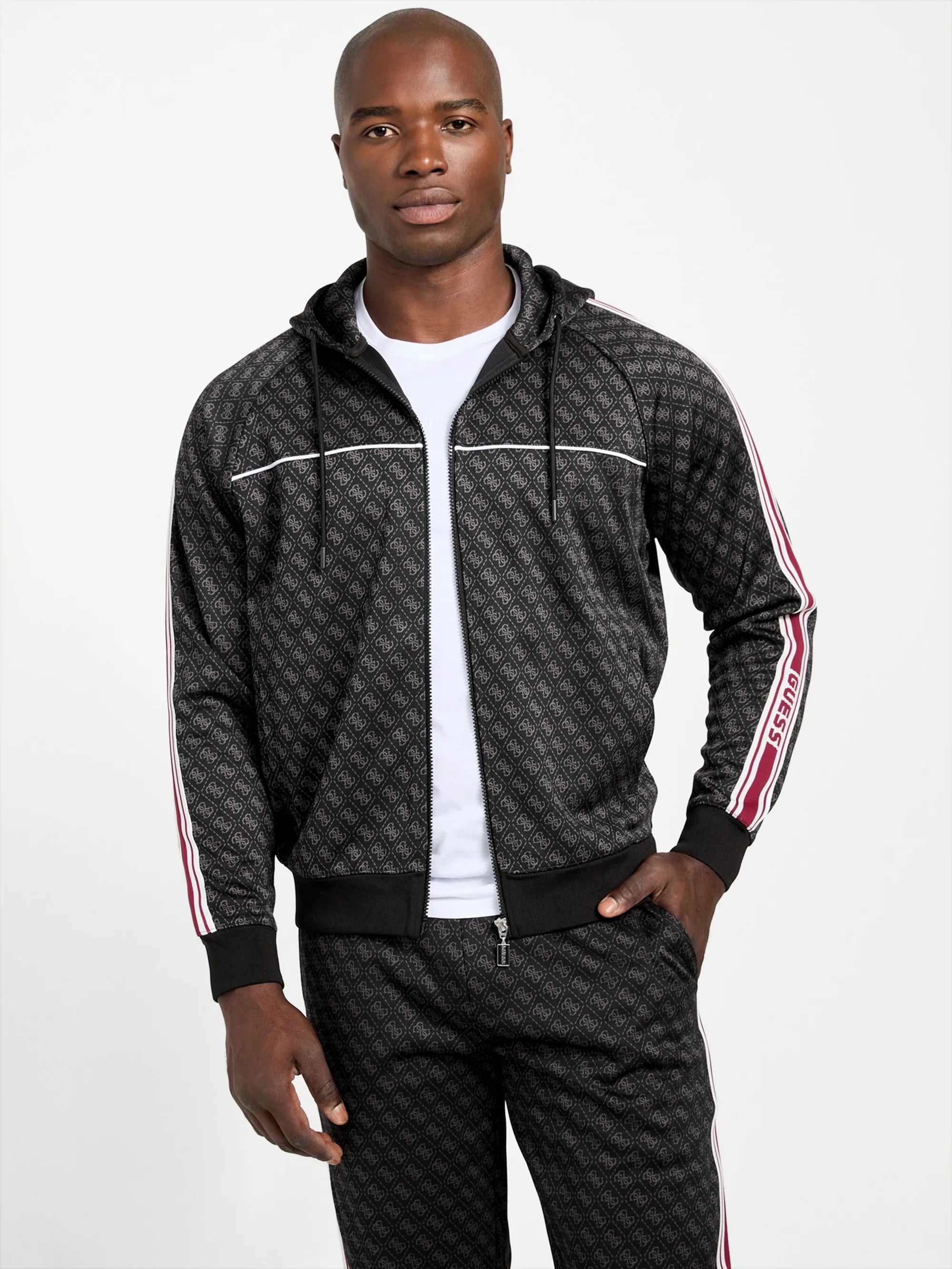 4G Jacquard Jet Black