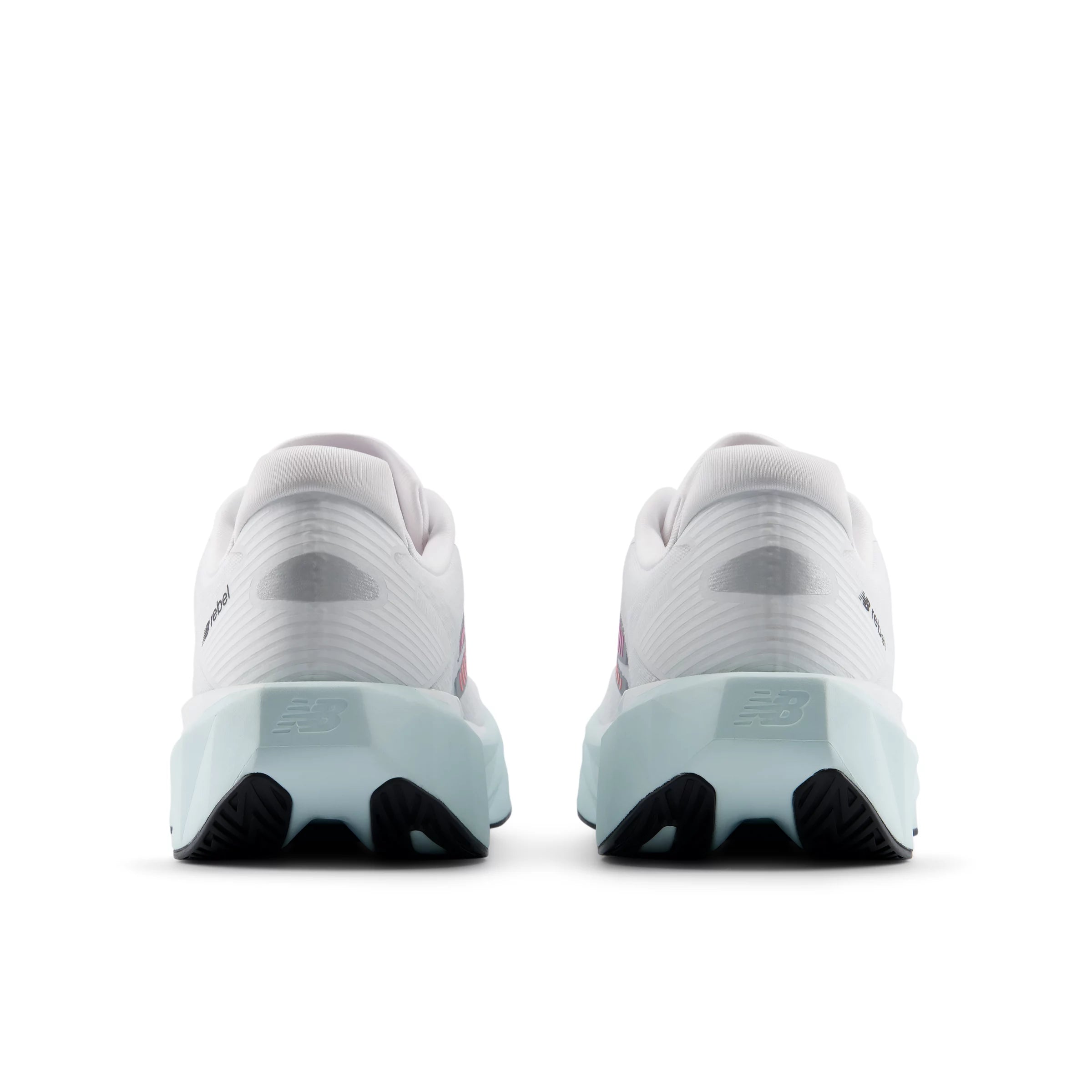 White With Pink Heat And Glint Blue