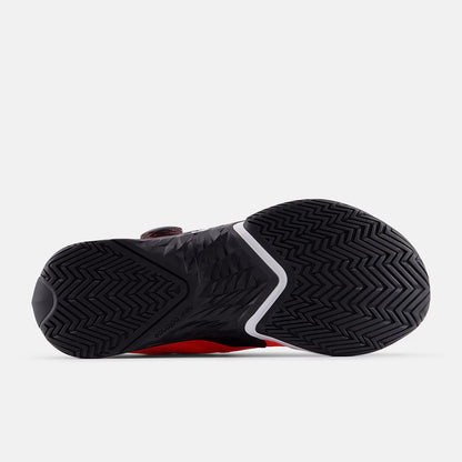 Urgent Red With Black And White